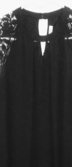 NWOT She + Sky black maxi dress. Size large. - Picture 1 of 4